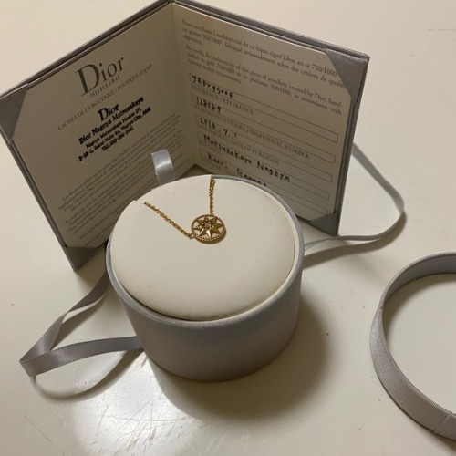 ローズ デ ヴァン 1P シェル ダイヤ ネックレス