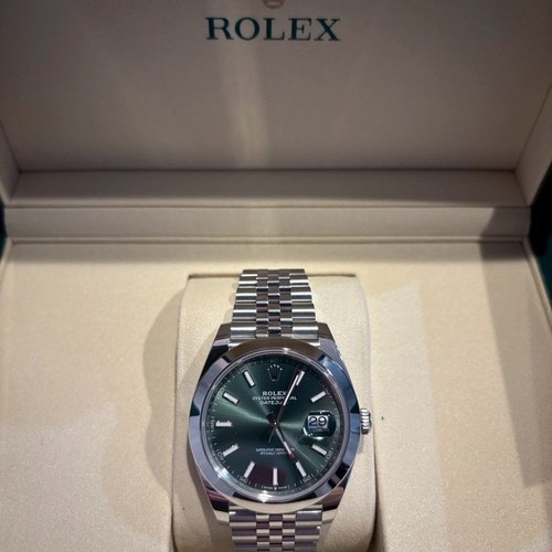 ロレックス デイトジャスト 41 ミントグリーン