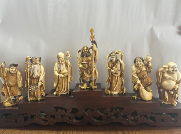 象牙の七福神