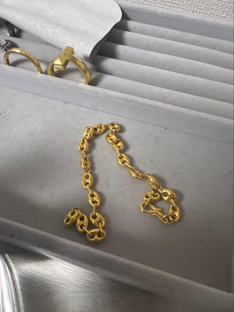 24金 ブレスレットの画像