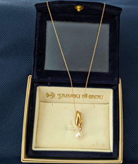 パール・ダイヤモンドネックレス