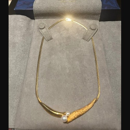 パールネックレス K18