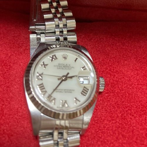 デイトジャスト 79174 ピンクシェル文字盤