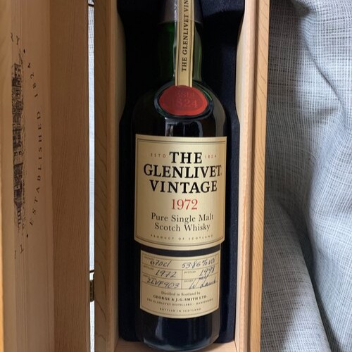 グランリベット 1972年 瓶詰め 1998年