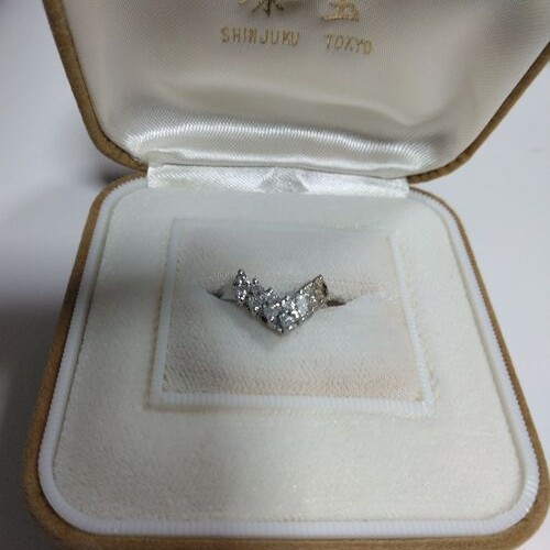 天然ダイヤモンドリング