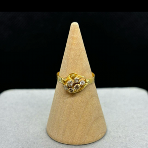 835 T88 ゴールドダイヤモンドリング指輪