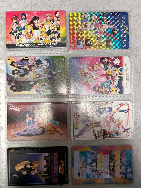 セーラームーン 未使用テレホンカード52枚