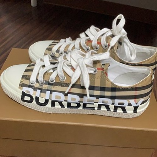 BURBERRY コットンスニーカー