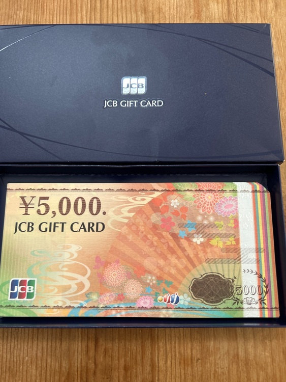 JCB GIFT CARD 5,000円券×40枚