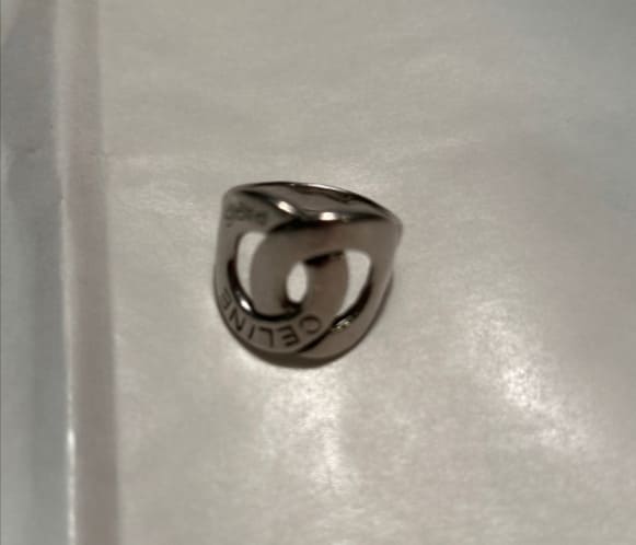 セリーヌ　ダブルサークルリング