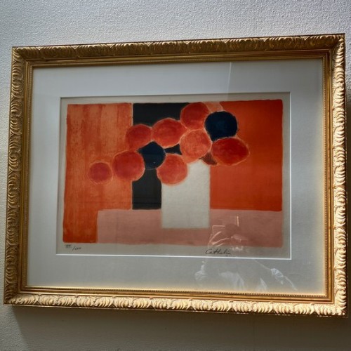 ベルナール・カトラン リトグラフ