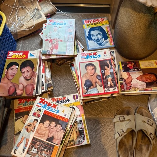 週刊読売　プロレス＆ボクシング　昭和38年発行太閤記　大正15年書❓