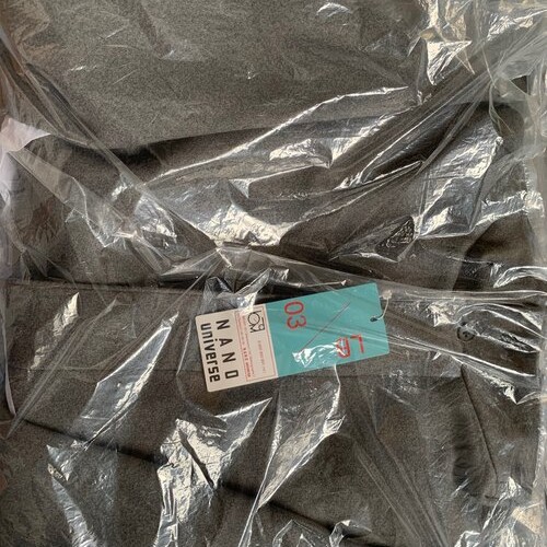 ナノユニバース ウーリッシュフーデッドコート 未使用