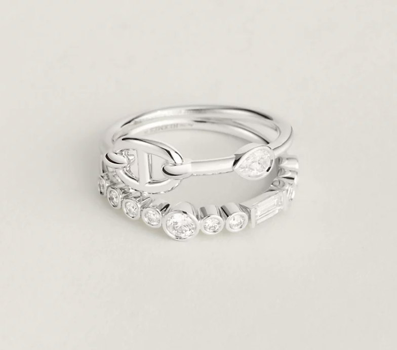 シェーヌダンクル・カオス ファンシー ホワイトゴールド/ダイヤモンドの画像