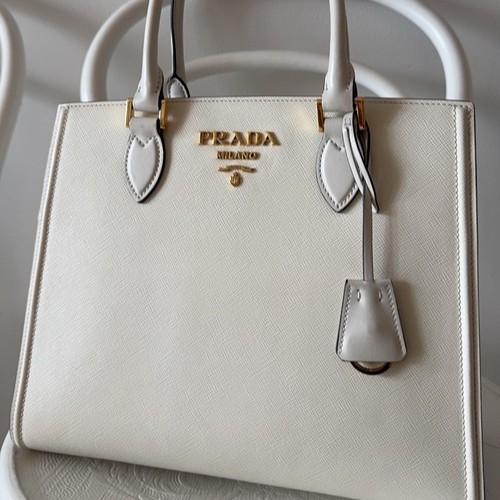 PRADA ロゴ 2WAY ショルダーバッグ サフィアーノ
