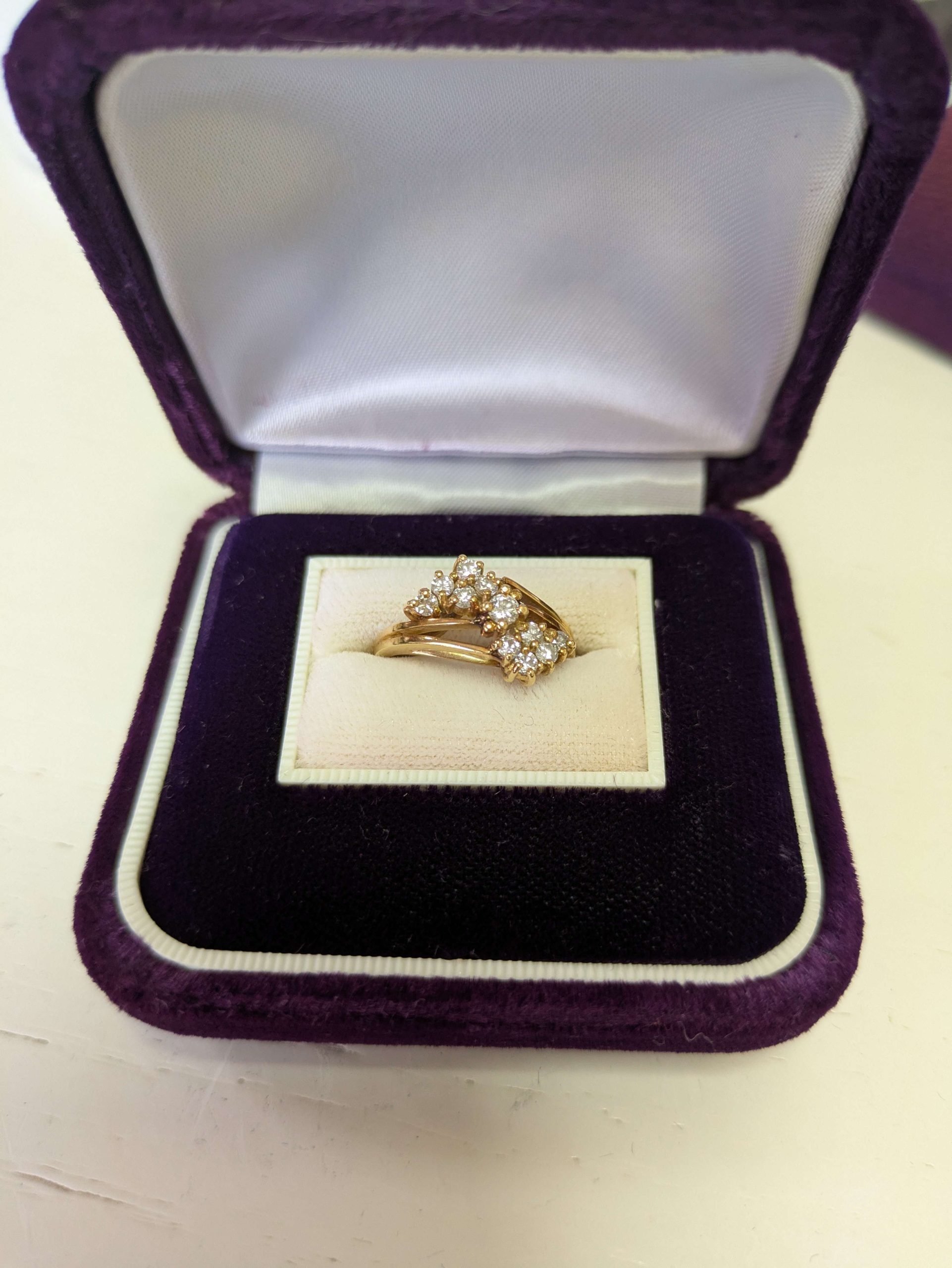 18金ダイヤモンドリング