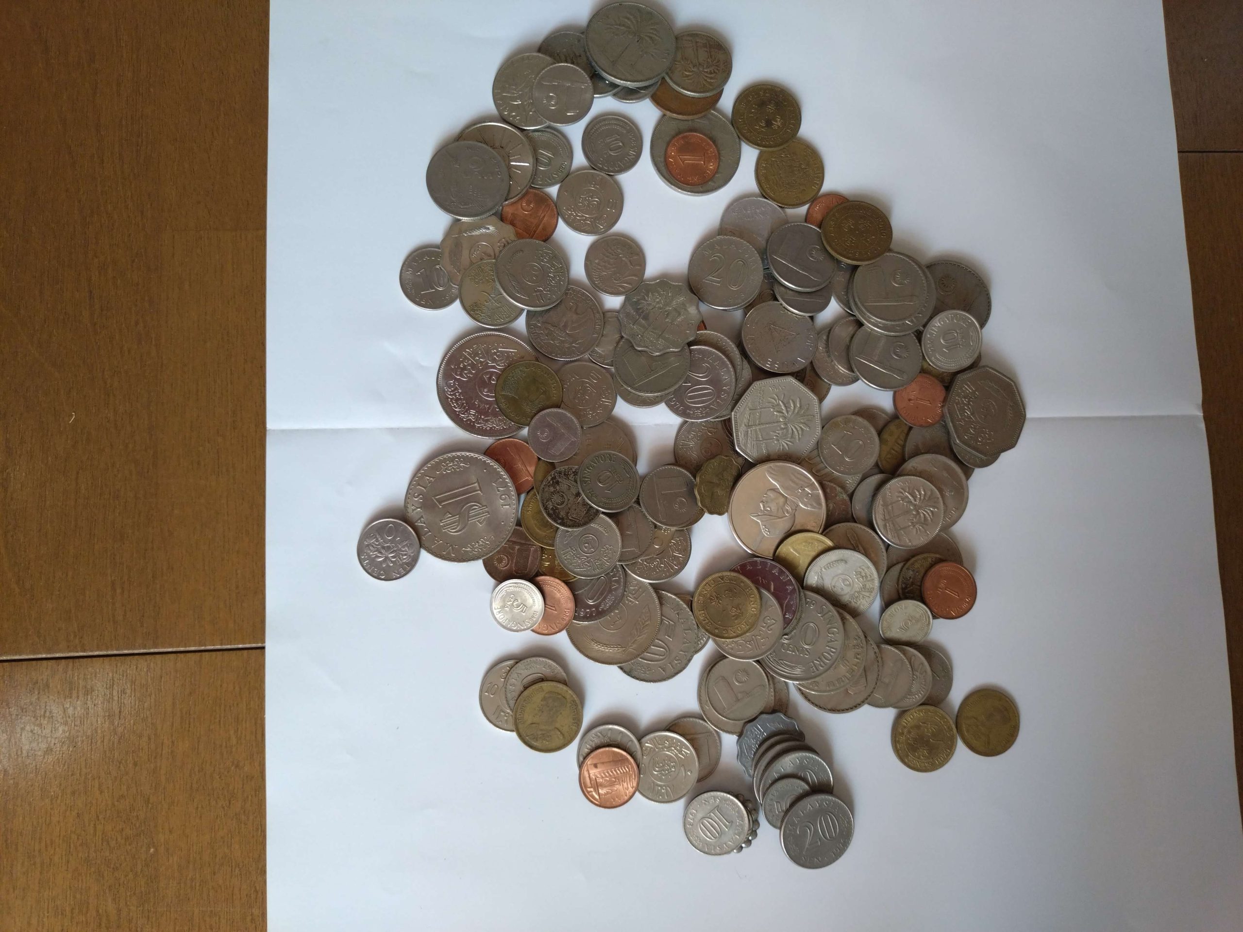 外貨コイン、日本古銭