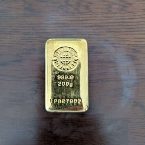 田中貴金属インゴット200グラム K24