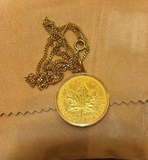 メイプルリーフ金貨 1/2oz