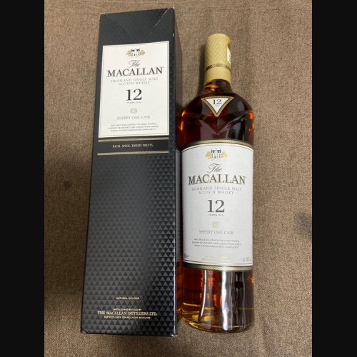 マッカラン 12年 シェリーオークカスク