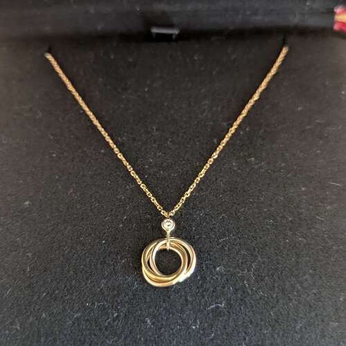 トリニティネックレス K18