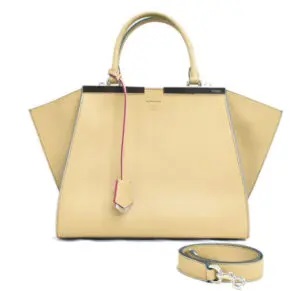 トロワジュール ハンドバッグ ベージュ