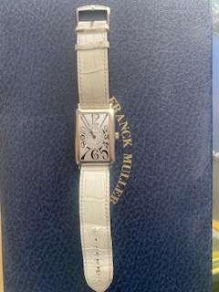 フランクミュラー ロングアイランド 1000SCCD1RREL 18K White Goi