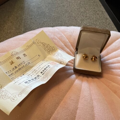 １８金イヤリング