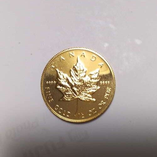 メイプルリーフ金貨、1/2オンス