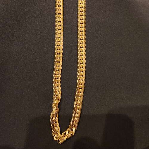 K18 6面ダブル 80g/50cm 喜平 キヘイ ネックレス