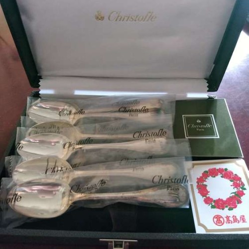 クリストフル ティースプーン6本