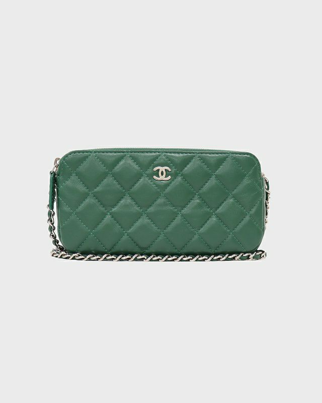 CHANEL マトラッセチェーンウォレット