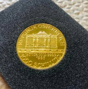 オーストリア ウィーン金貨 1オンスコイン