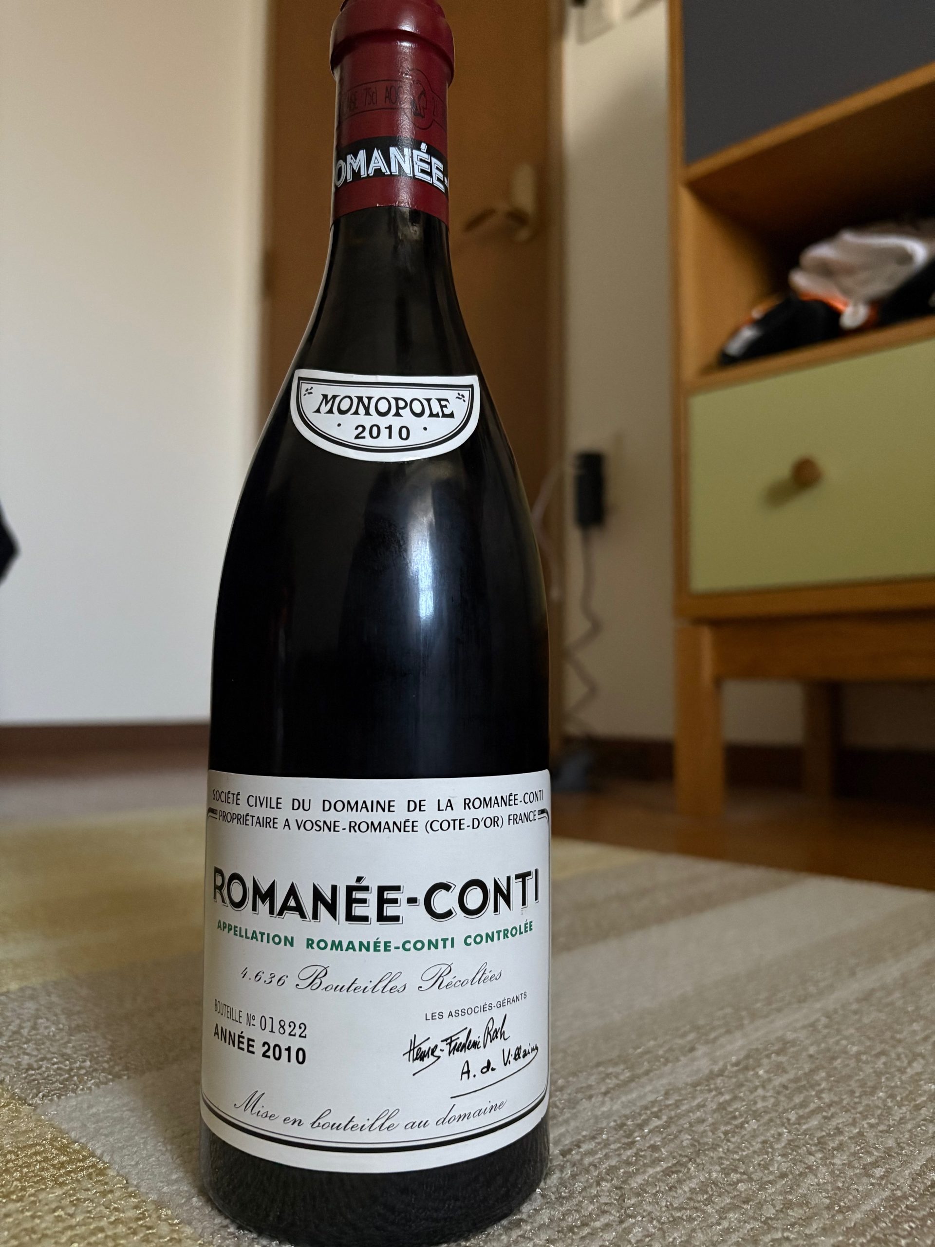 ロマネコンティ2010