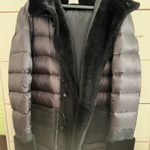 emmety ムートンダウンダッフルコート