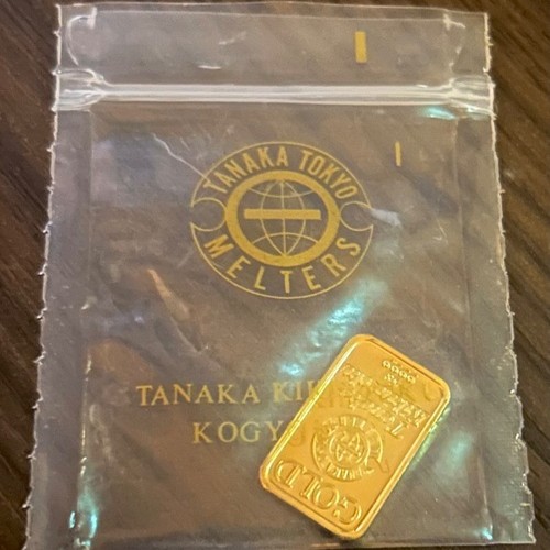 田中貴金属 999.9刻印 プレート5g