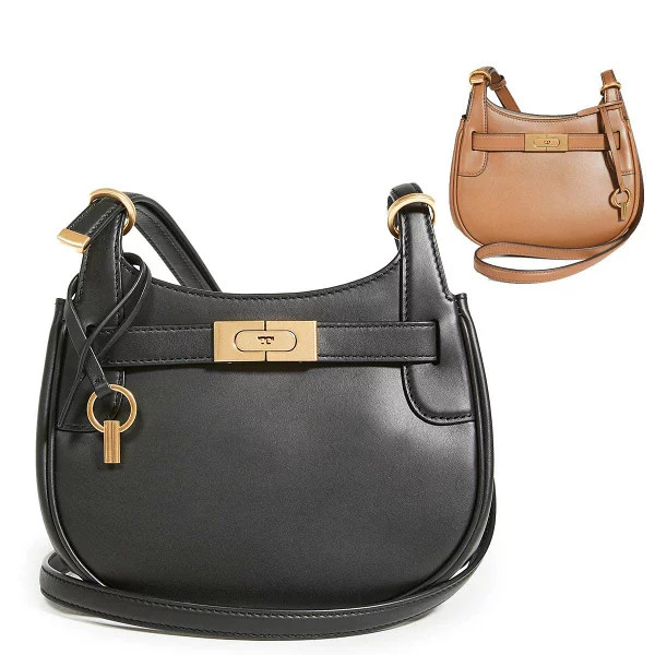 トリーバーチのリー ラジウィル スモール サドルバッグの画像