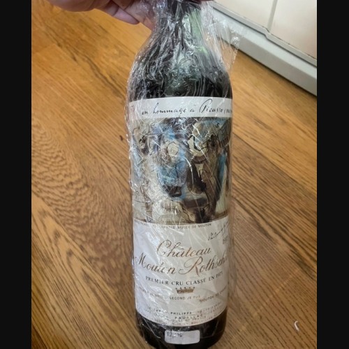 シャトー・ムートン・ロートシルト 1973