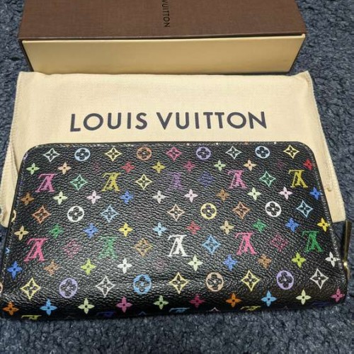 ジッピーウォレット モノグラムマルチカラー ノワール M60243