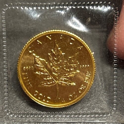 メイプルリーフ1／4オンス