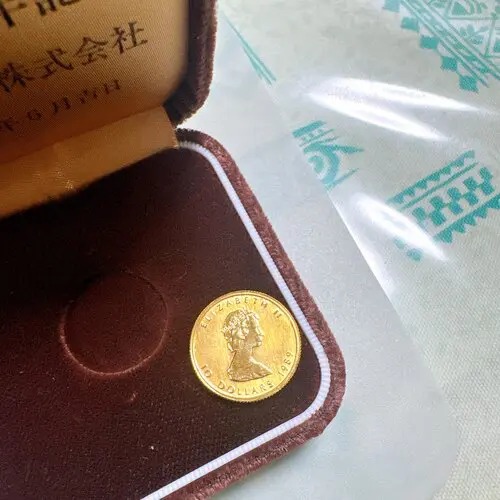 Canada fine gold 1/4 oz ELIZABETH II1989