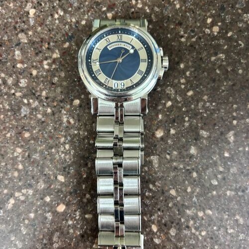 ブレゲ マリーン 5817 ビックデイト自動巻き(100メートル)