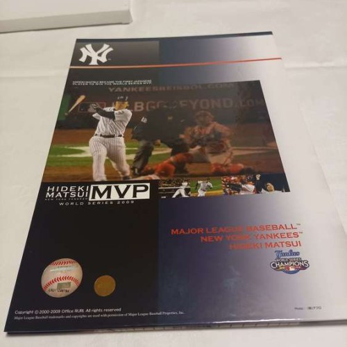 松井秀喜ワールドシリーズMVP受賞記念フレーム切手 2009