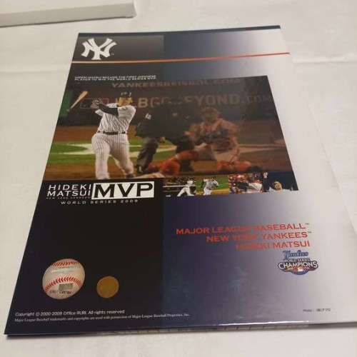 松井秀喜ワールドシリーズMVP受賞記念フレーム切手 2009