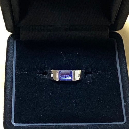 リング Pt900 タンザナイト