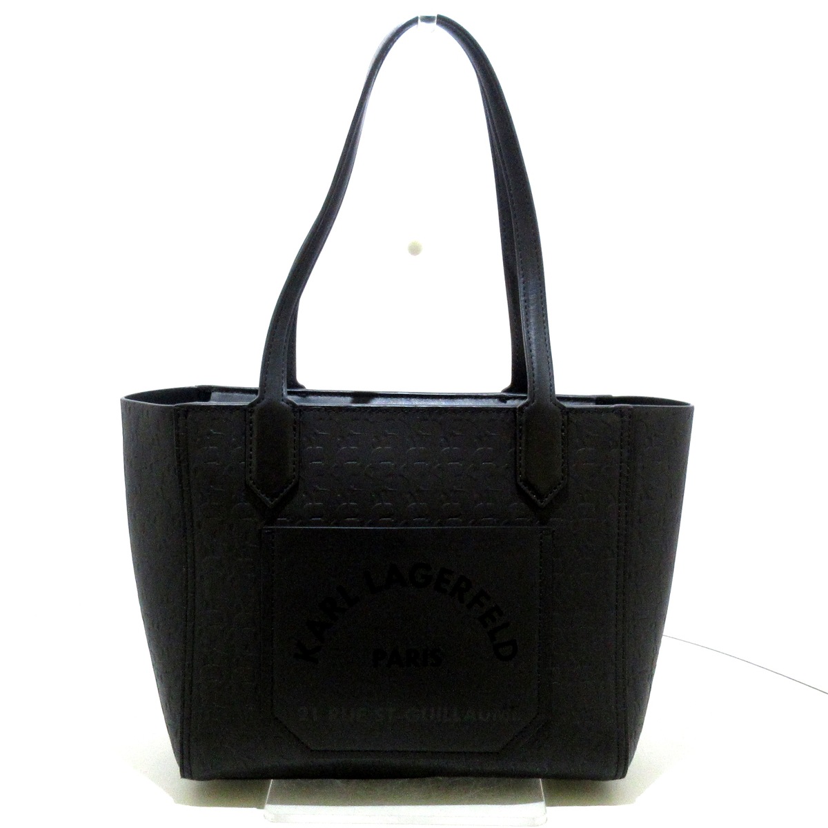 トートバッグ 黒 レザー