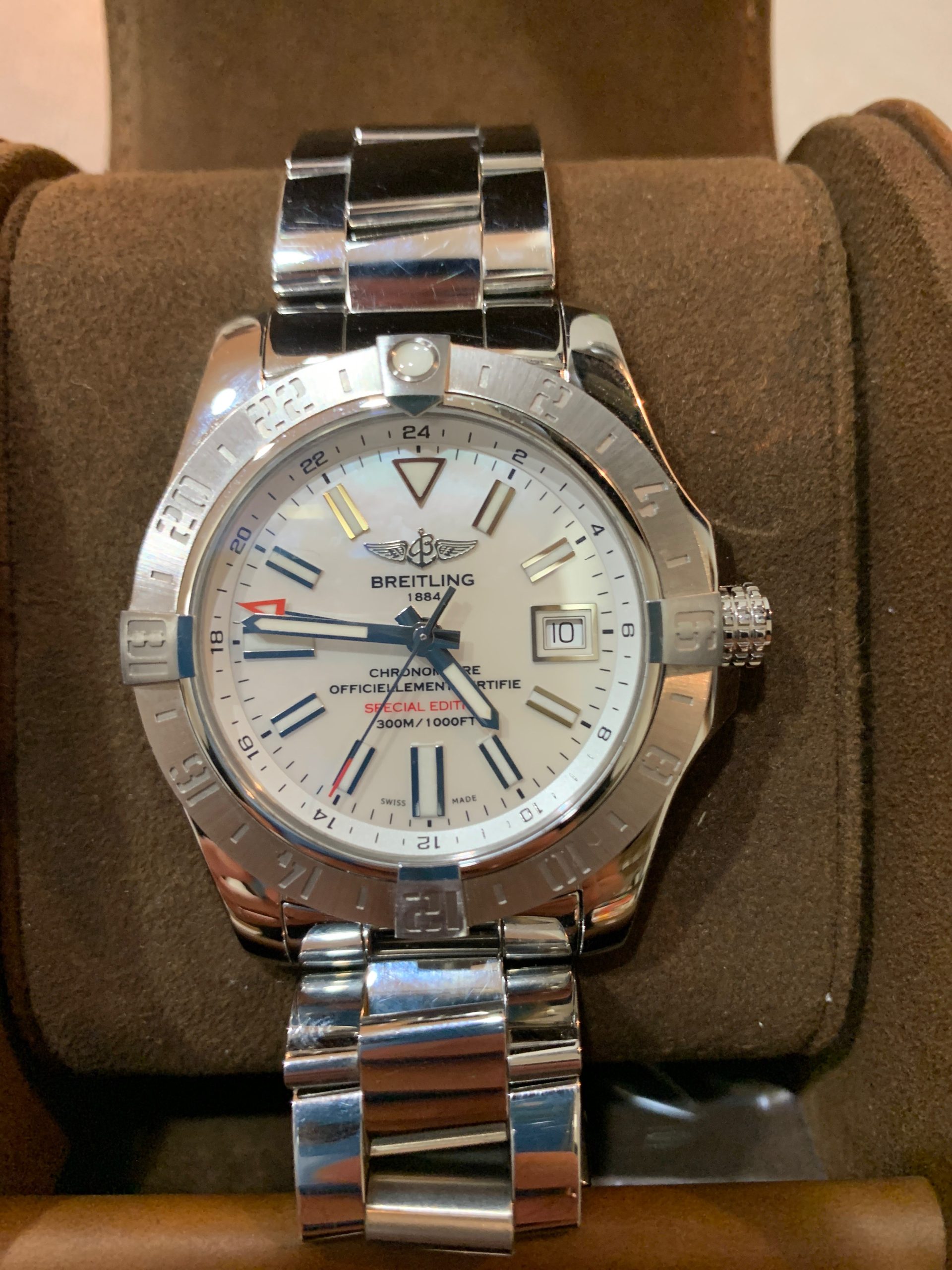 アベンジャーⅡGMTマザーオブパール