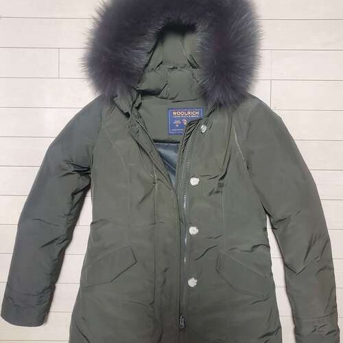 ウールリッチ ダウンコート ロング フード フォックスファー