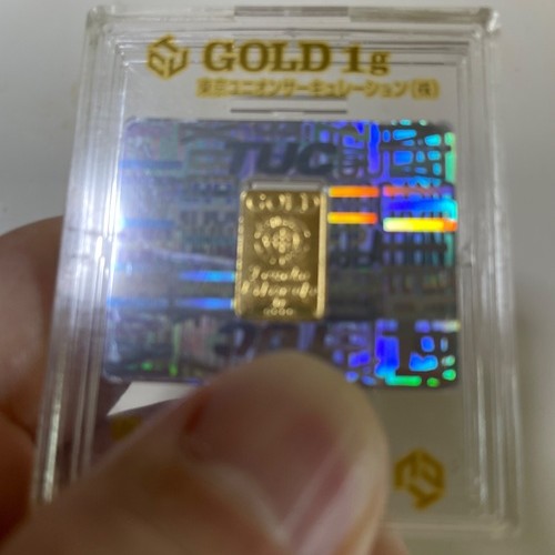 田中貴金属1g刻印有