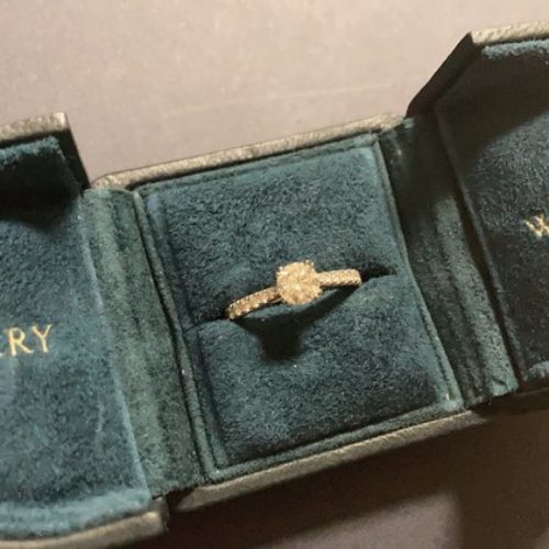 ハリーウィンストン ブリリアント ラブ ダイヤ リング Pt950　0.55ct